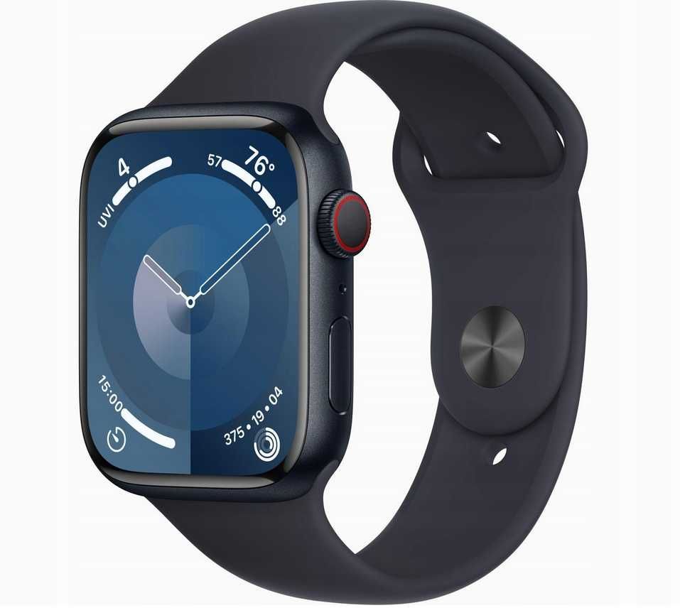Smartwatch Apple Watch Series 9 GPS + Cellular 45mm czarny S/M