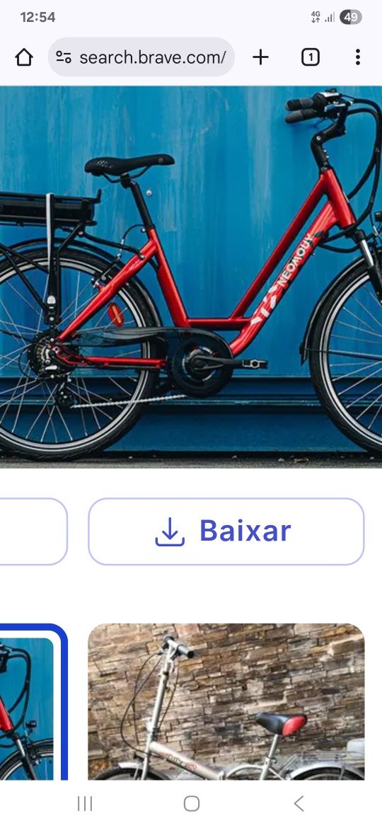 Troco bicicleta da edp vermelha por telemovel