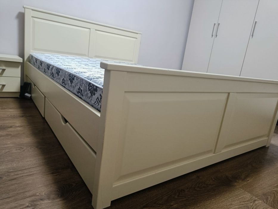 Ліжко Майя, 4 підліжкових ящика, тумба Стандарт