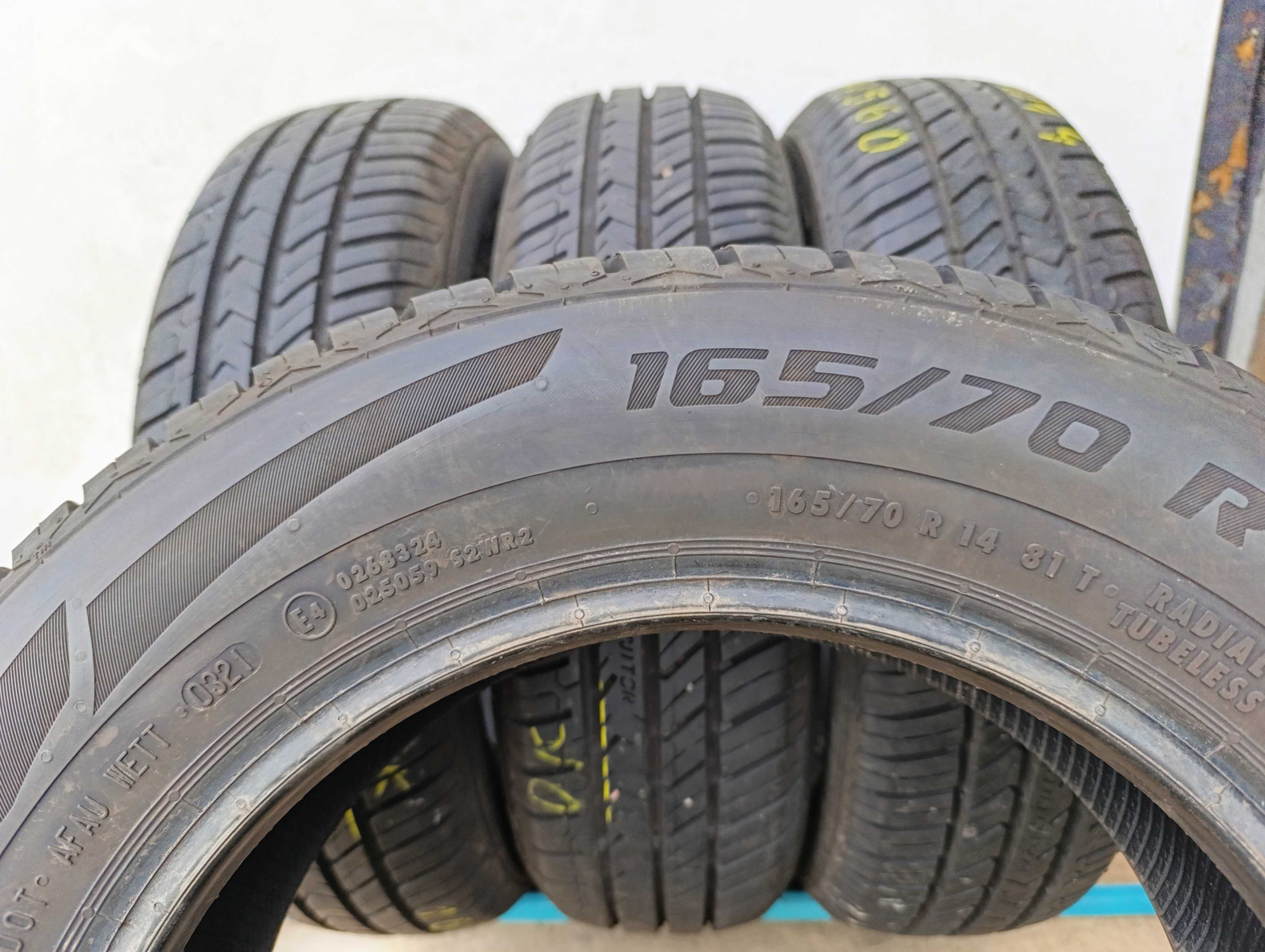 4x 165/70 R14 81T General Altimax Comfort 2021r 7,3/6,9mm