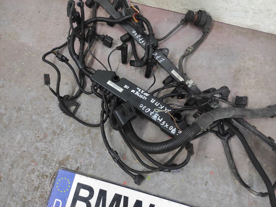 Проводка Двигателя БМВ Х5 Е70 M57 D30 Моторная Коса Фишки М57 Д30