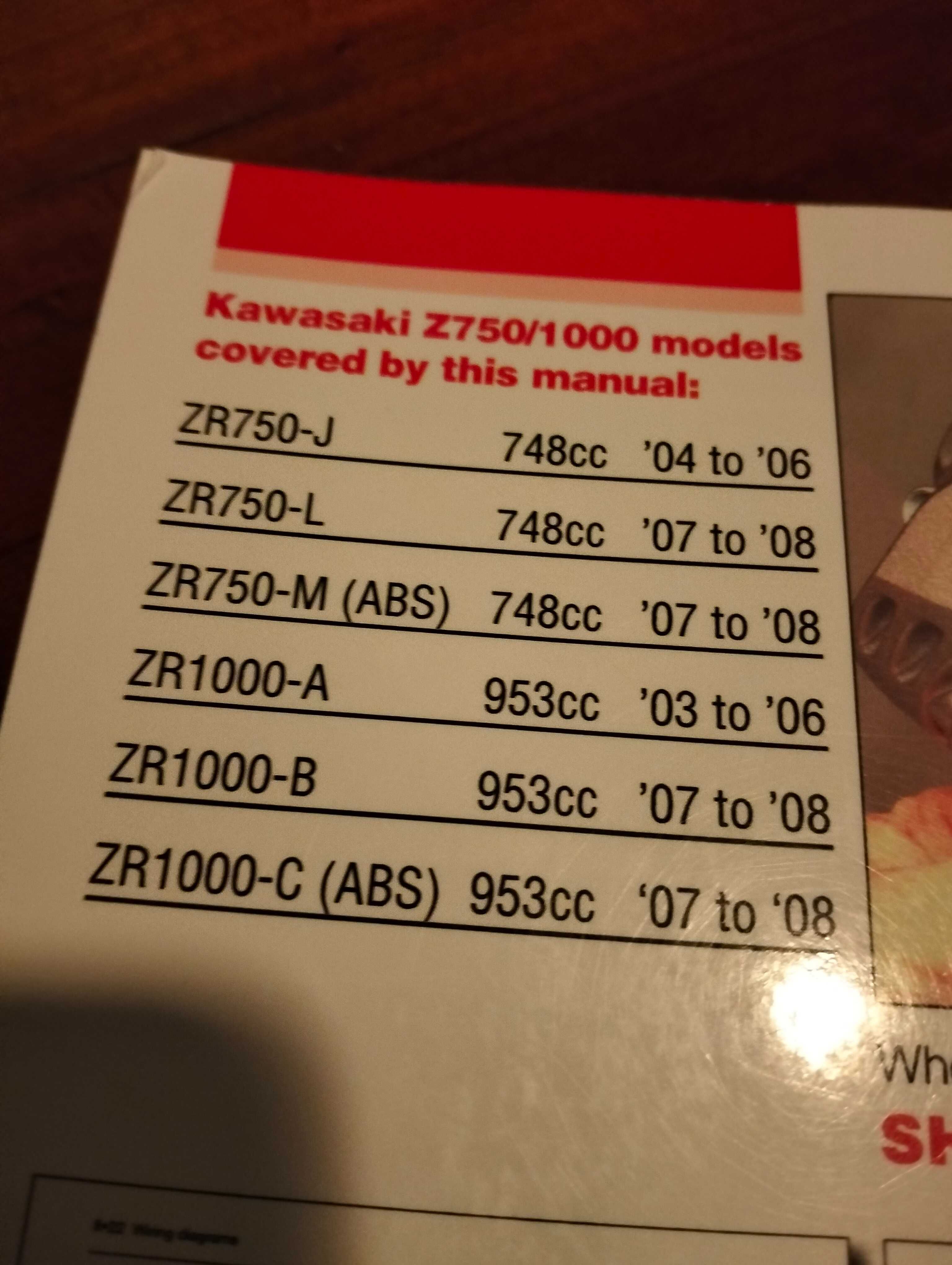 Haynes  - Kawasaki Z750 e Z1000