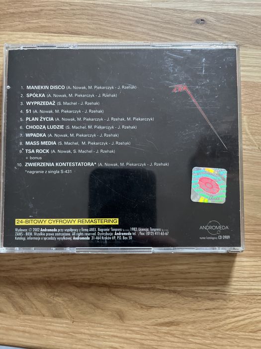 TSA - Live -  Heavy Metal Rock - CD