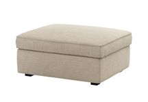 Ikea Kivik pokrycie podnóżka ze schowkiem Hillared bezowy