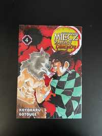 Manga miecz zabójcy demonów tom 4