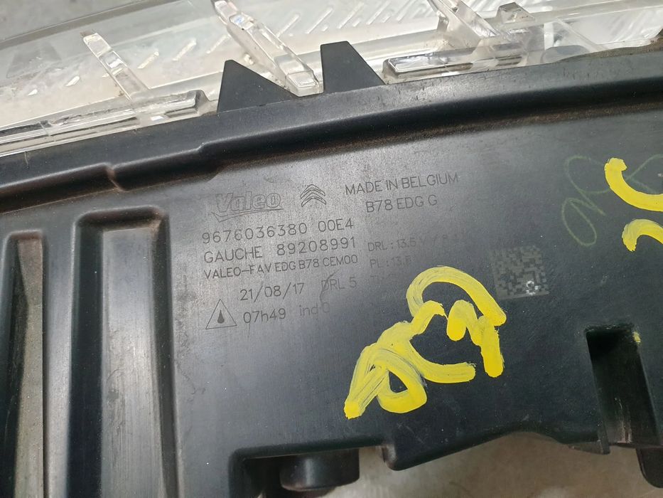 Luz circulação diurna esquerda CITROËN C4 Picasso II