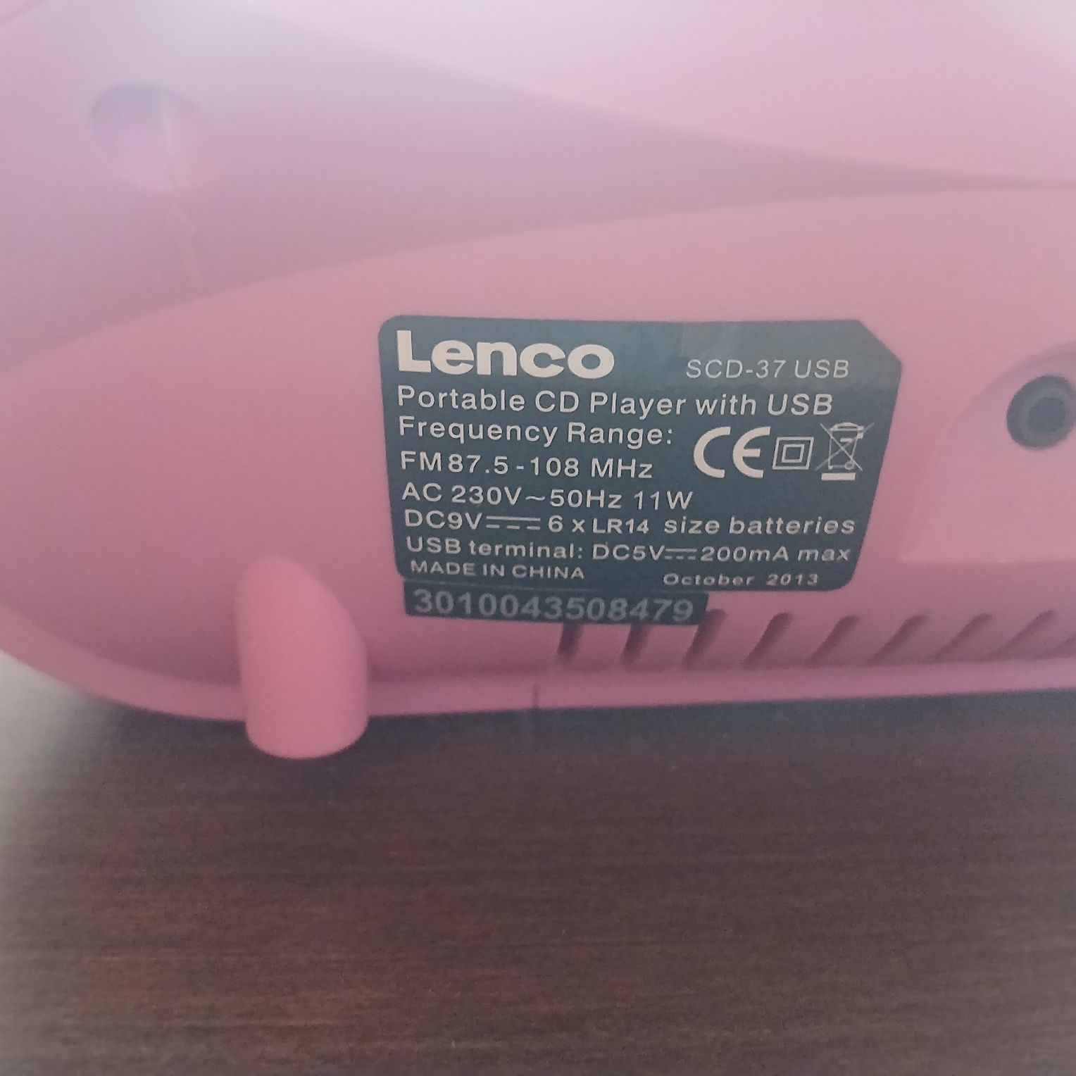 Radioodtwarzacz lenco cd