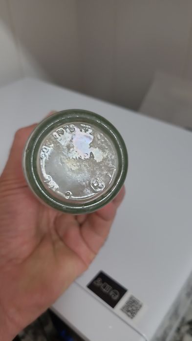 Garrafa antiga pirogravada Canada Dry.