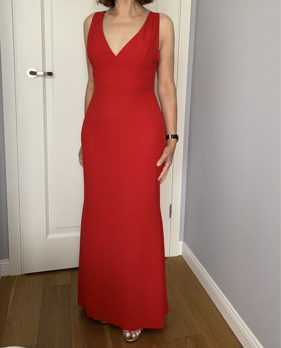 Suknia wieczorowa z szalem Pronovias rozm. 36