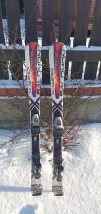 Narty 110 Salomon dla dziecka plus buty Lange