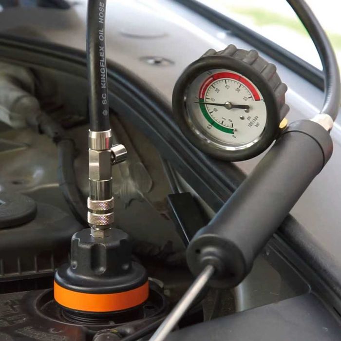 Profesjonalny tester ciśnienia chłodnicy + odpowietrznik płynu