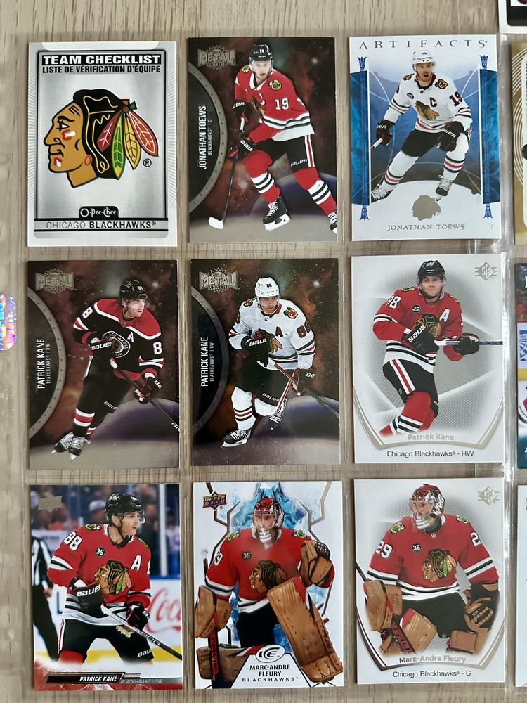 20 kart NHL Upper Deck Chicago Blackhawks