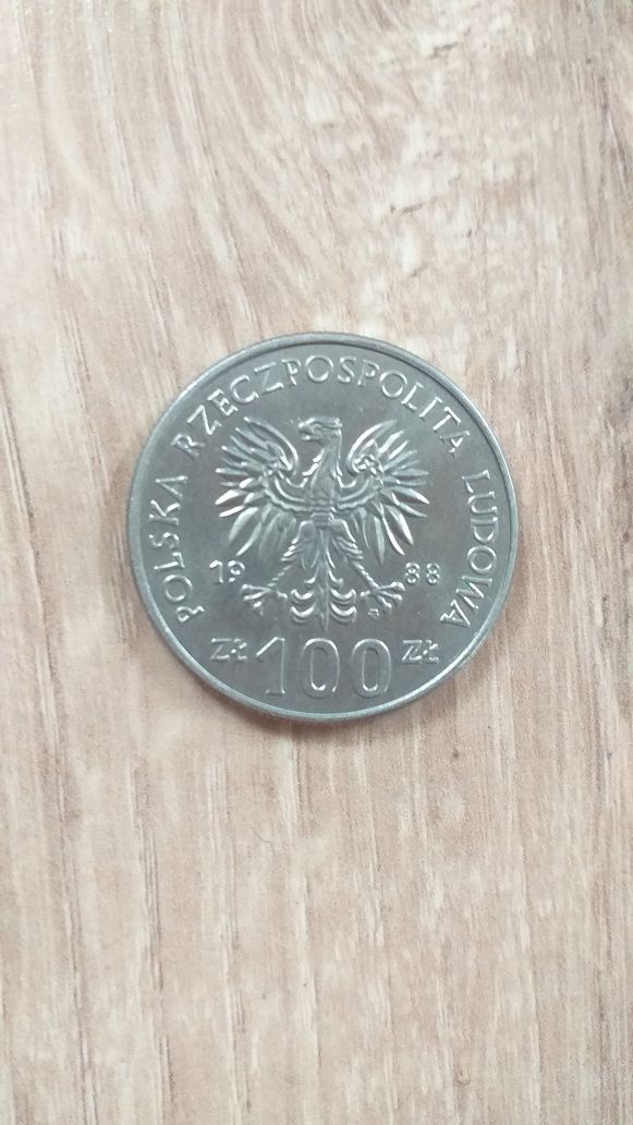 Moneta 100 zł - 70 rocznica Powstania Wielkopolskiego