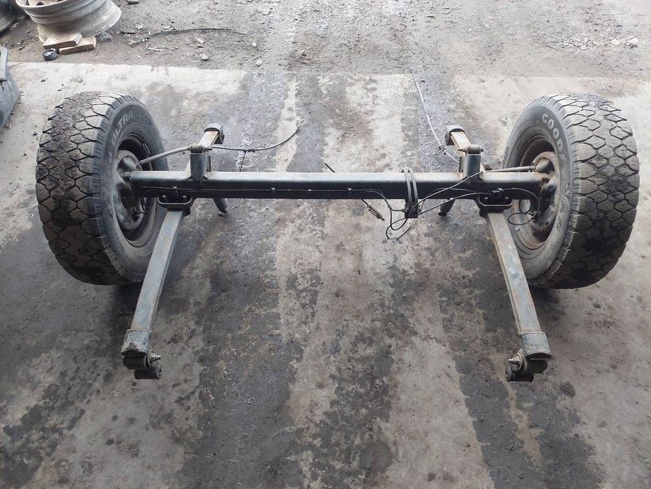 OŚ BELKA ZAWIESZENIA TYŁ RESORY KOŁA NA PRZYCZEPKĘ TRANSIT V VI 00-06