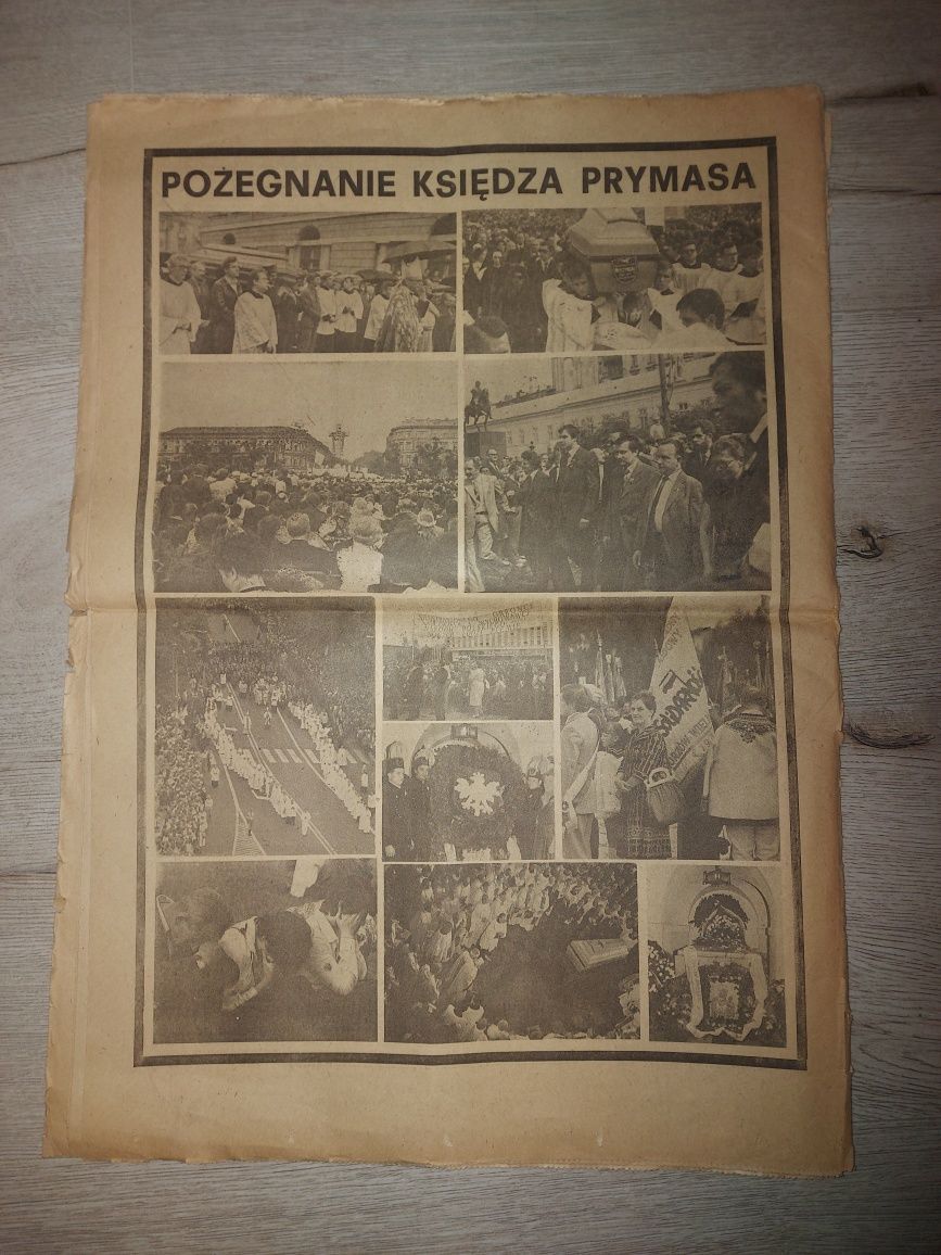 Antyk stara gazeta tygodnik Solidarność 10 ,1981 rok