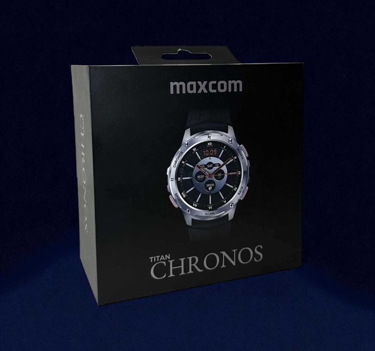 Smartwatch MAXCOM Titan Chronos I Świetny stan I