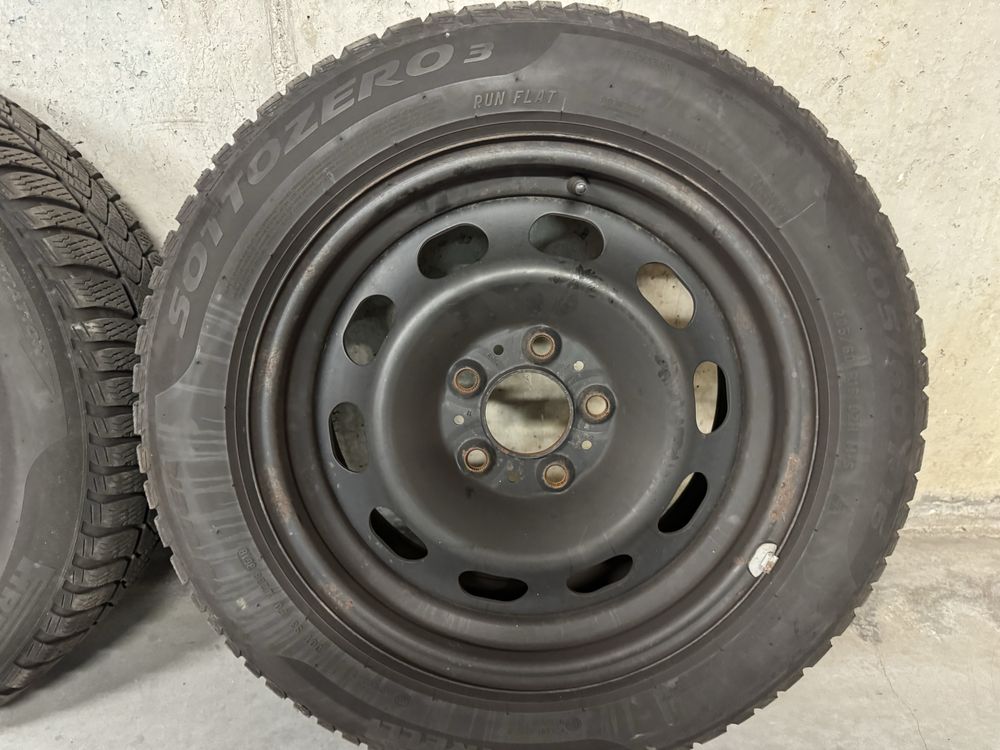 5x120 Felgi Stal 16 Koła Zima BMW 3 SERIA E90 E91 E46 F30 F31 E34 4szt