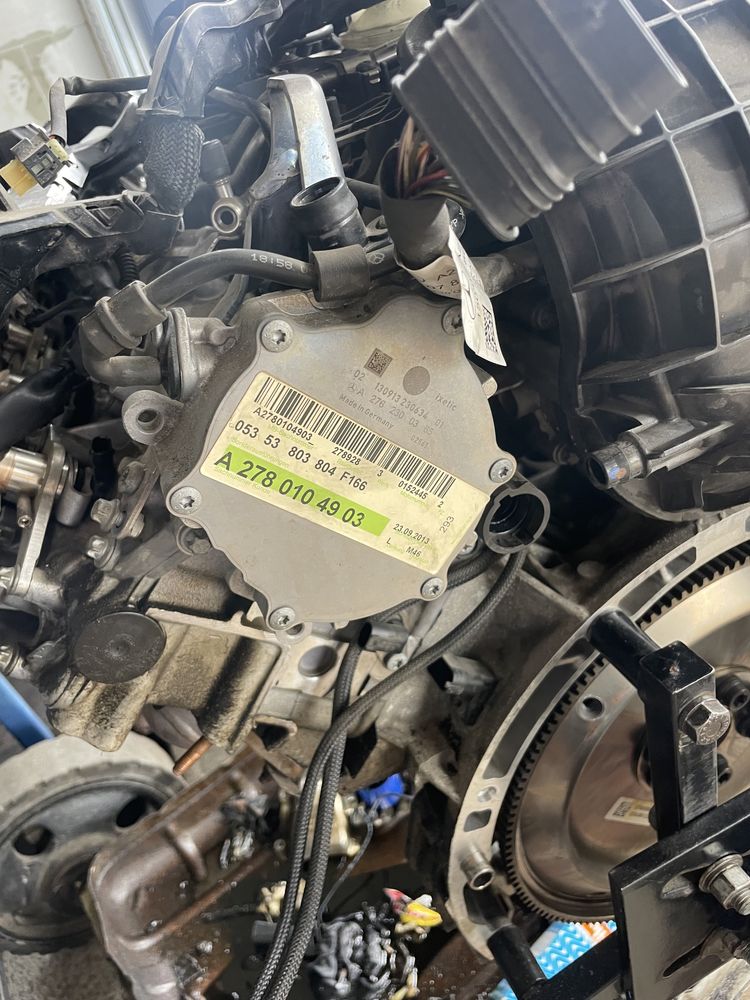 Двигун мотор Mercedes М278 би-турбо під ремонти комплектний