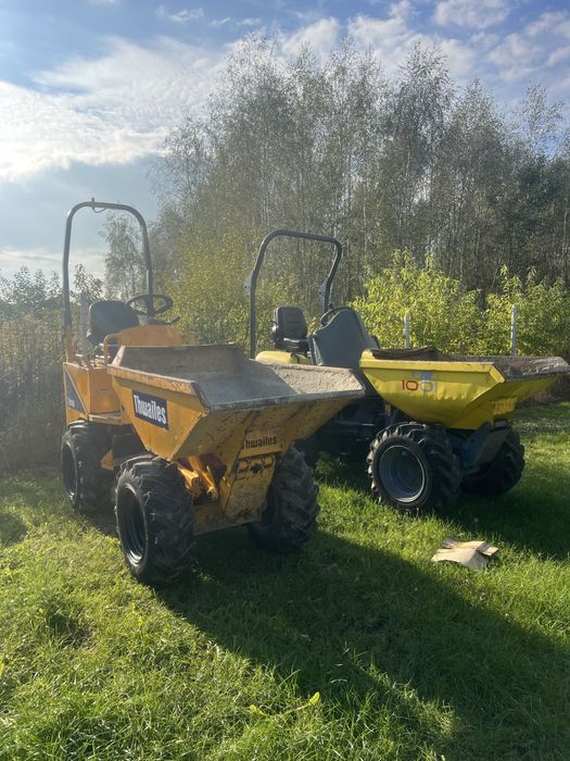 Thwaites Wozidlo budowlane 1tona wysoki wysyp hydrostat  minikoparka