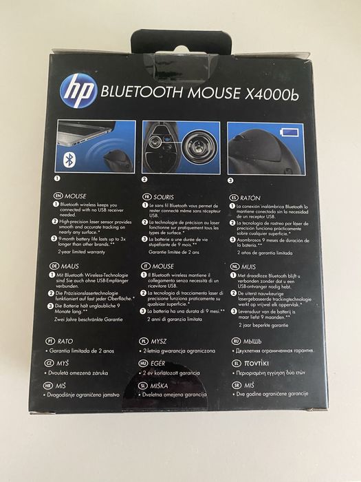 Миша бездротова hp bluetooth mouse x4000b