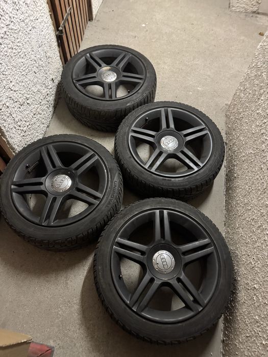 Koła zimowe r17 5x112 S line Audi a4