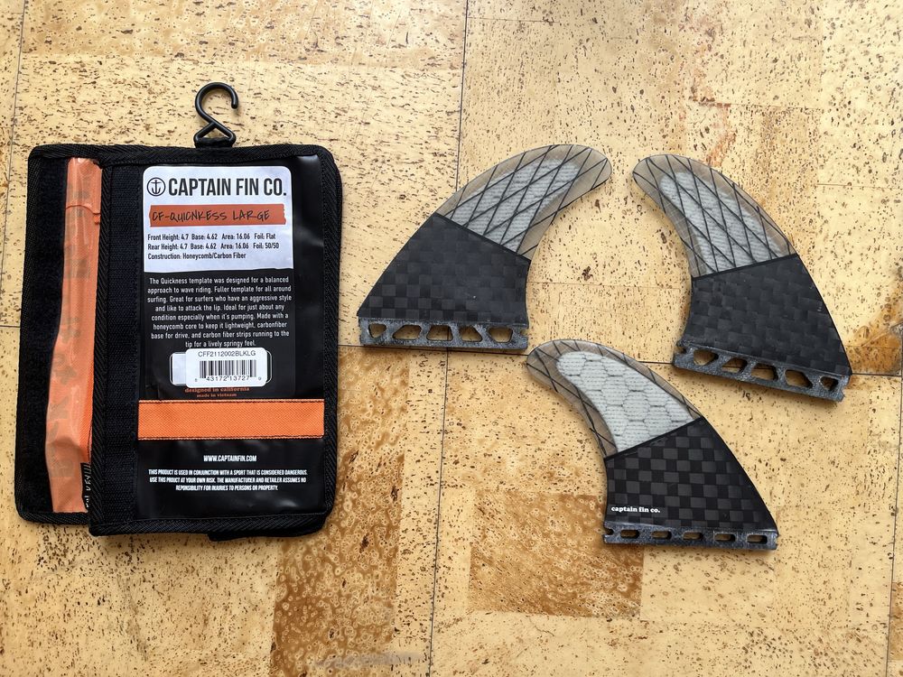 Captain fin Thruster 	CF Quickness - Single Tab (Futures) - Large