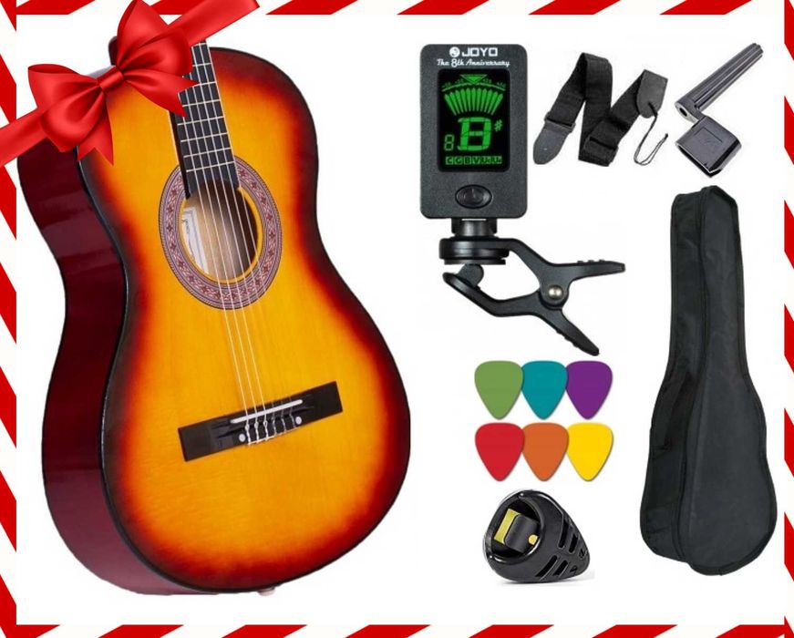 GITARA Klasyczna 3/4 – Akustyczna, Idealna dla Początkujących (OKAZJA)