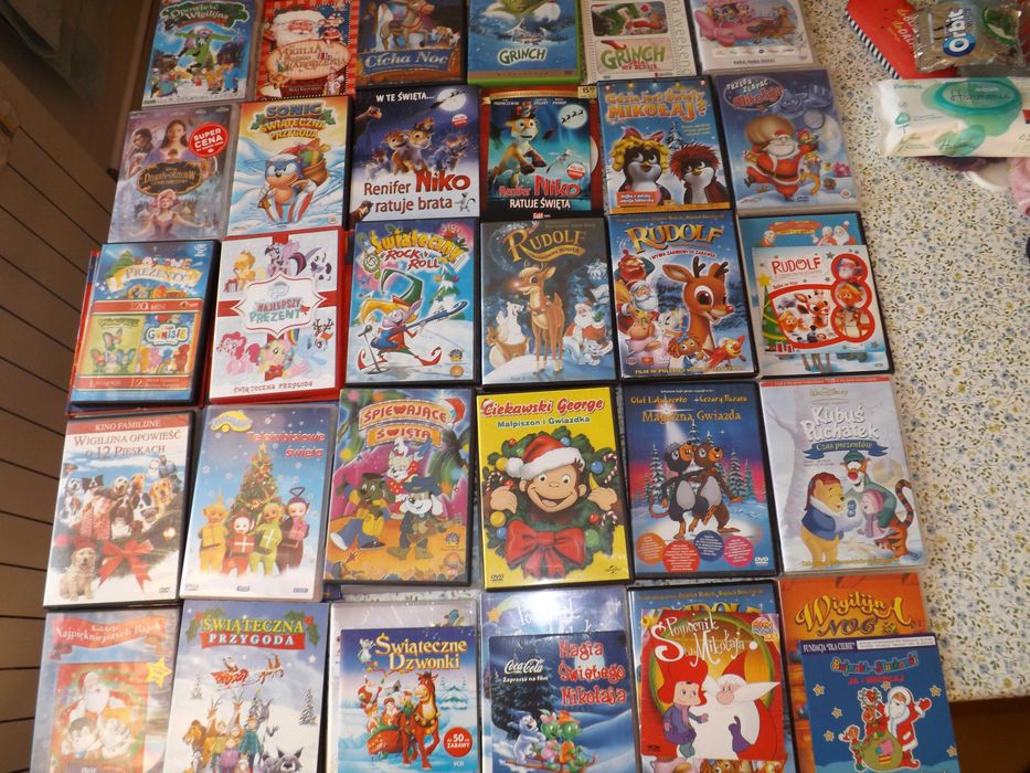 Bajki święta dvd filmy