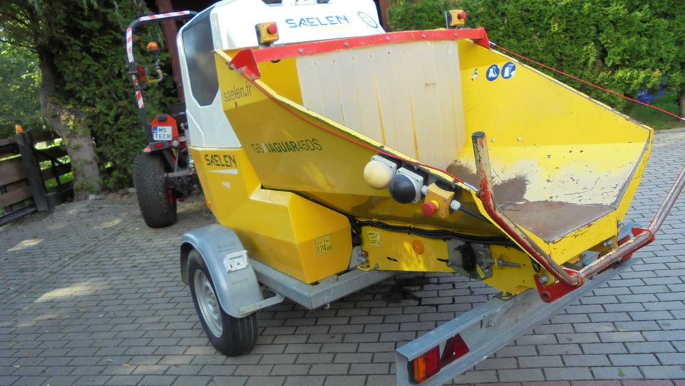 rebak rozdrabniacz do galezi spalinowy saelen jaguar 45 ds kubota 2017