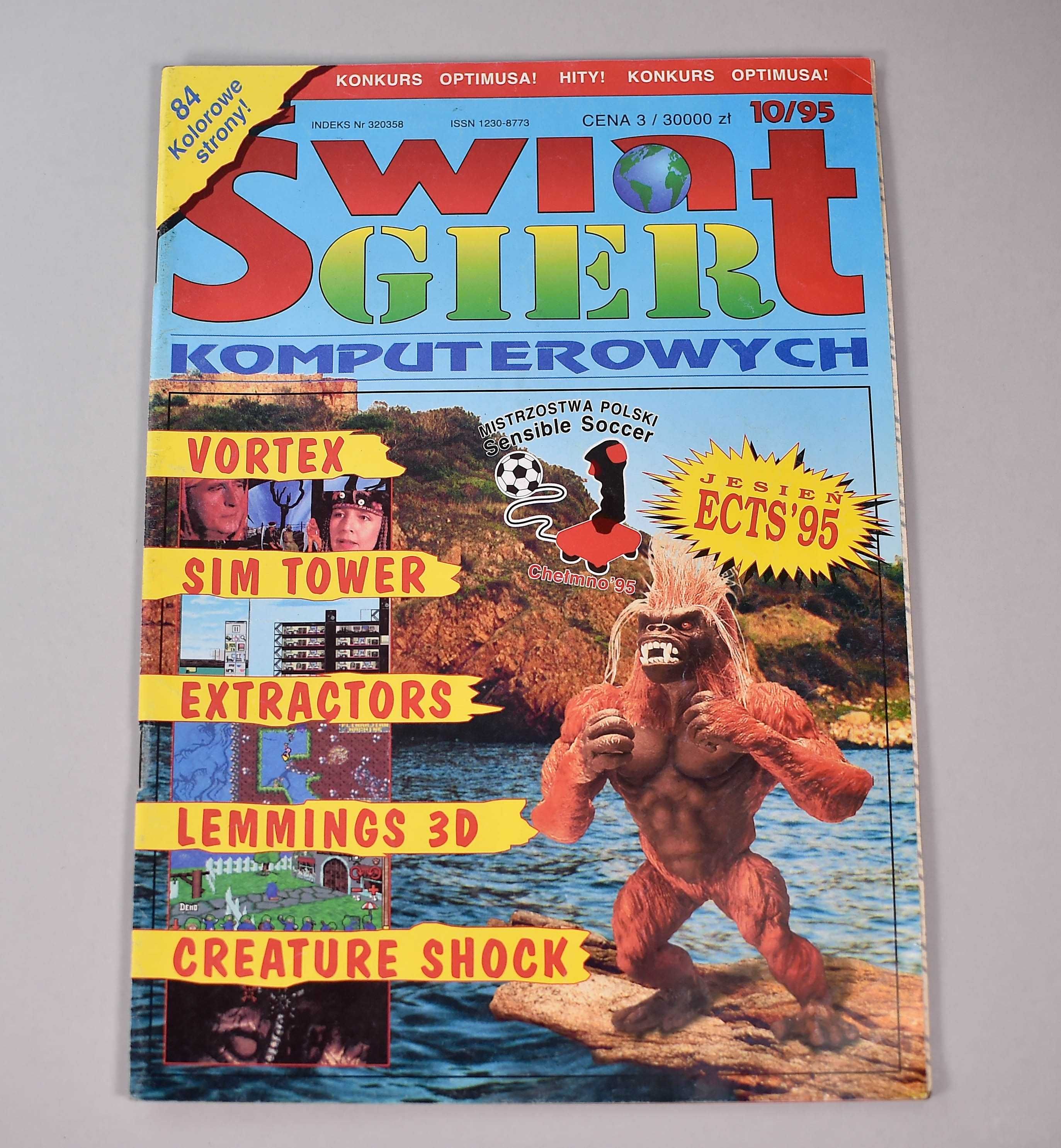 Czasopismo Komputerowe # Swiat Gier Komputerowych 10/95 r.