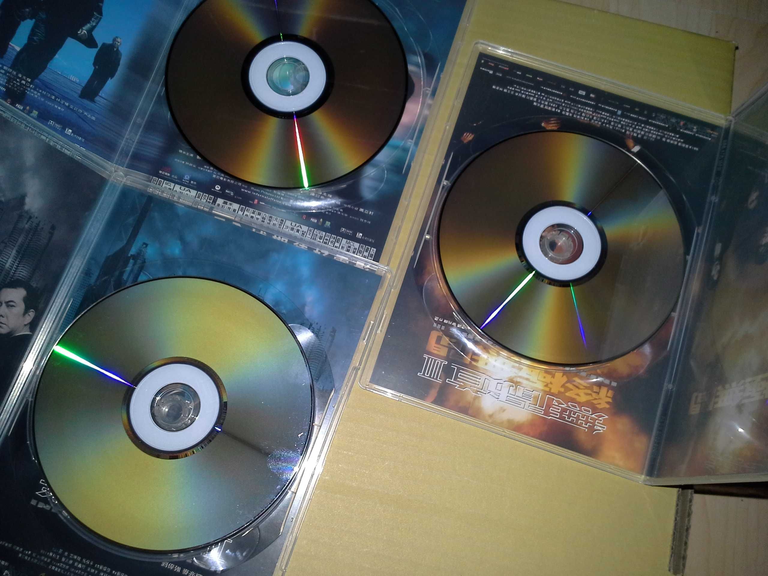Infernal Affairs / Piekielna gra Box 3 x DVD KOMPLET