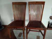 Krzesła drewniane Tekowe HHM 6 sz