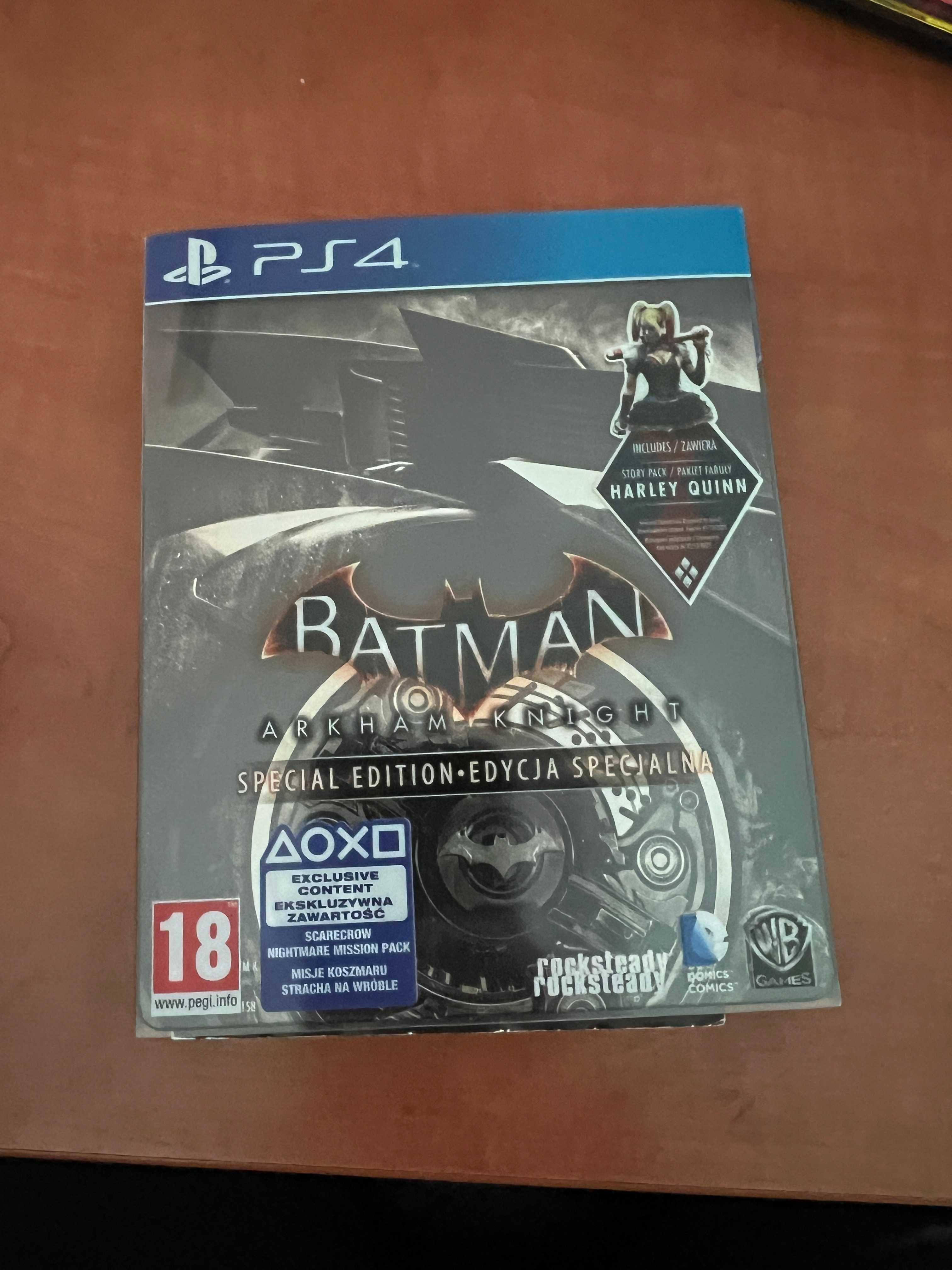 BATMAN Arkham Knight metal BOX PS4 Specjalna Edycja