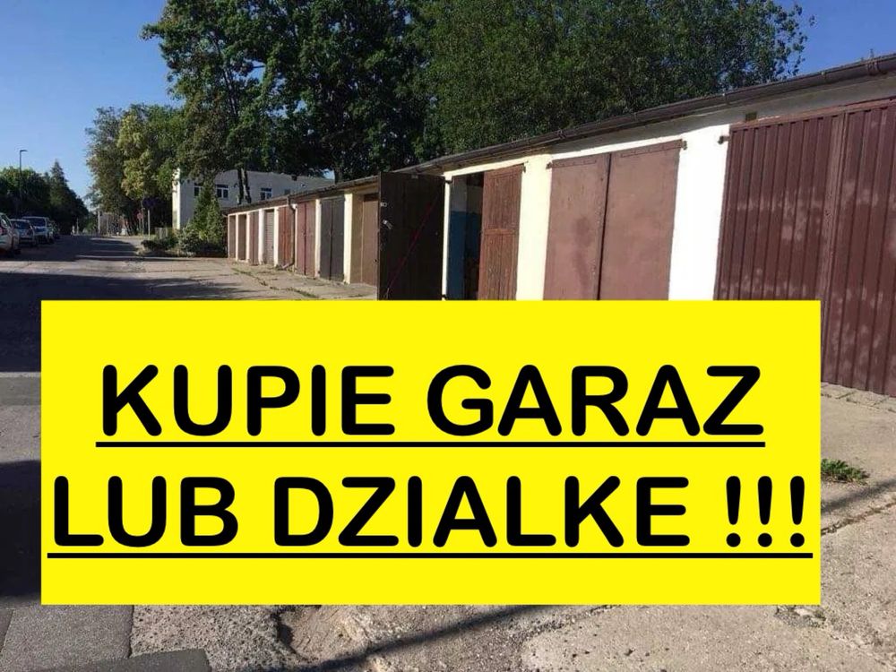 SKUP Garaży Działek Kielce i okolice Gotówka od reki !