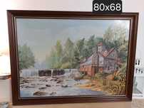 Quadro pintura a óleo