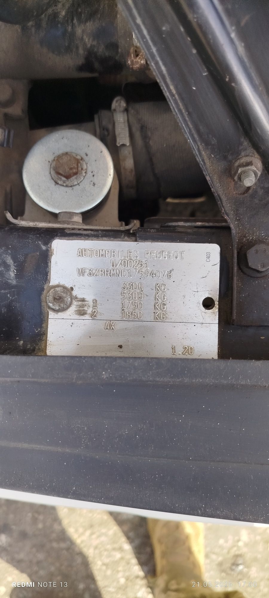 Pegout Boxer 2.2 HDI
