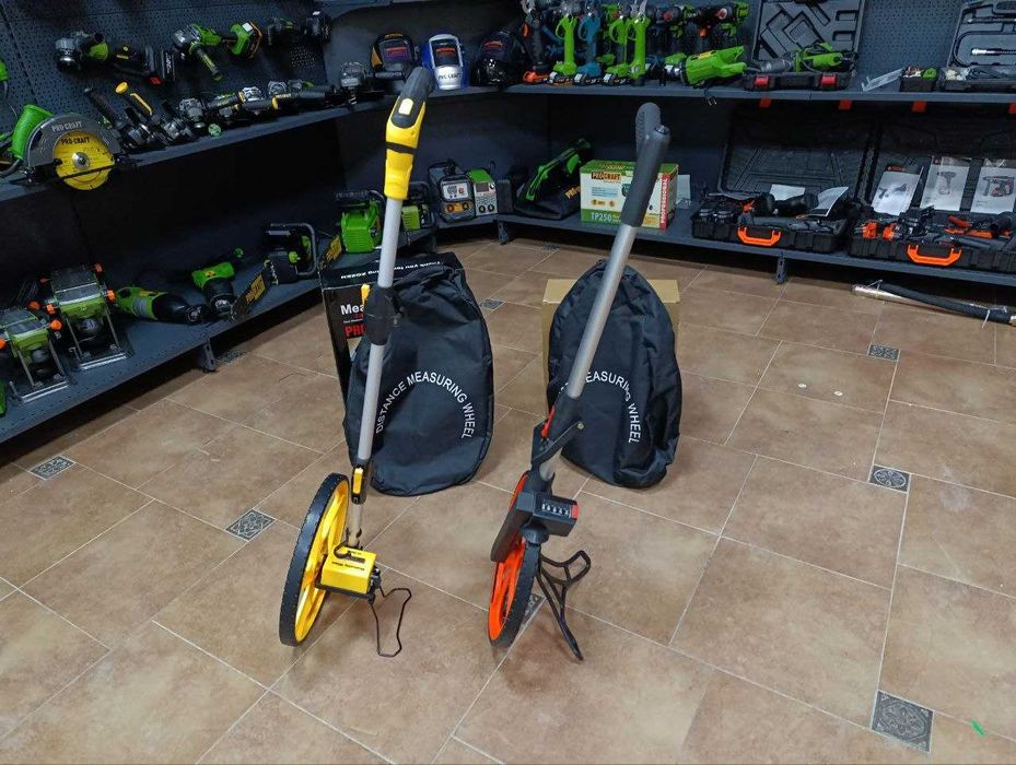 Курвіметр Мірне Дорожнє колесо Лічильник до 10000 метрів Міцний корпус