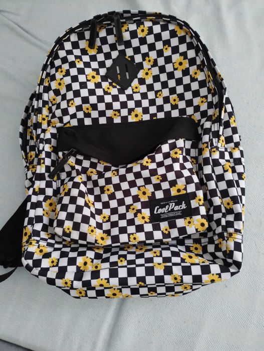 Plecak  młodzieżowy CoolPack Pick Pepit w kratkę.