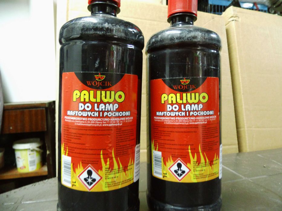 Paliwo do lamp naftowych i pochodni