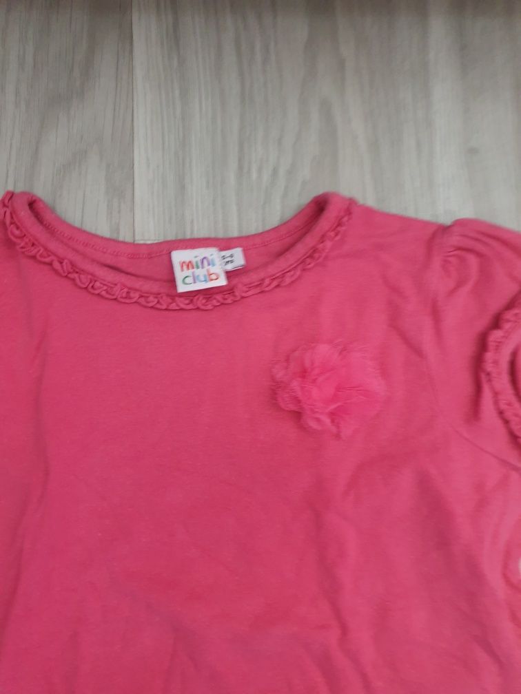 Zestaw koszulek , bluza roz.116 primark