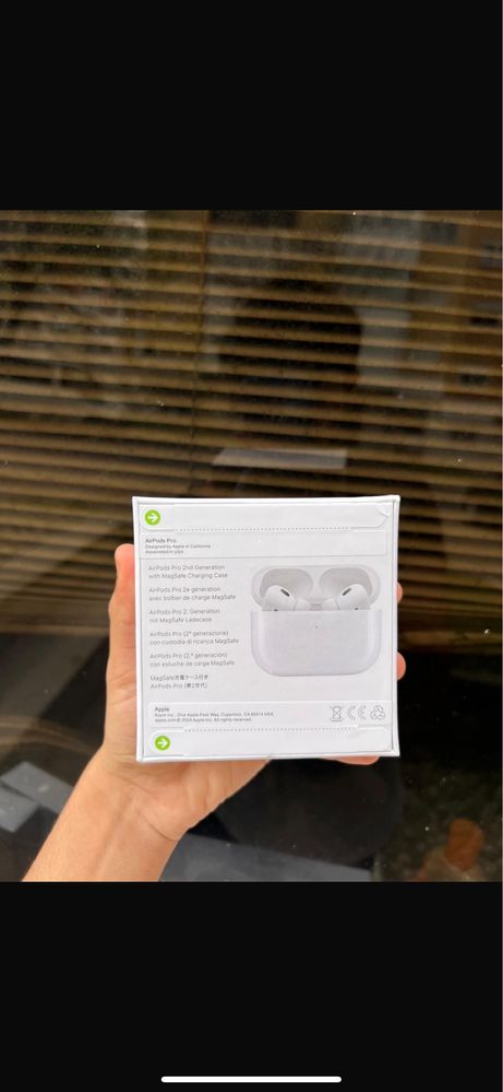 Air pods pro novos e caixa