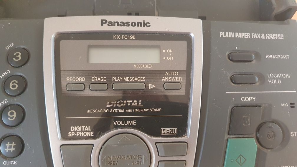 факс Panasonic KX-FC195