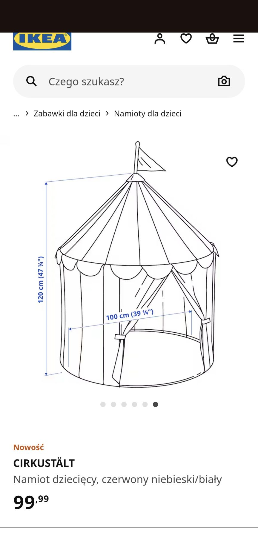 Namiot ikea zamek rycerski