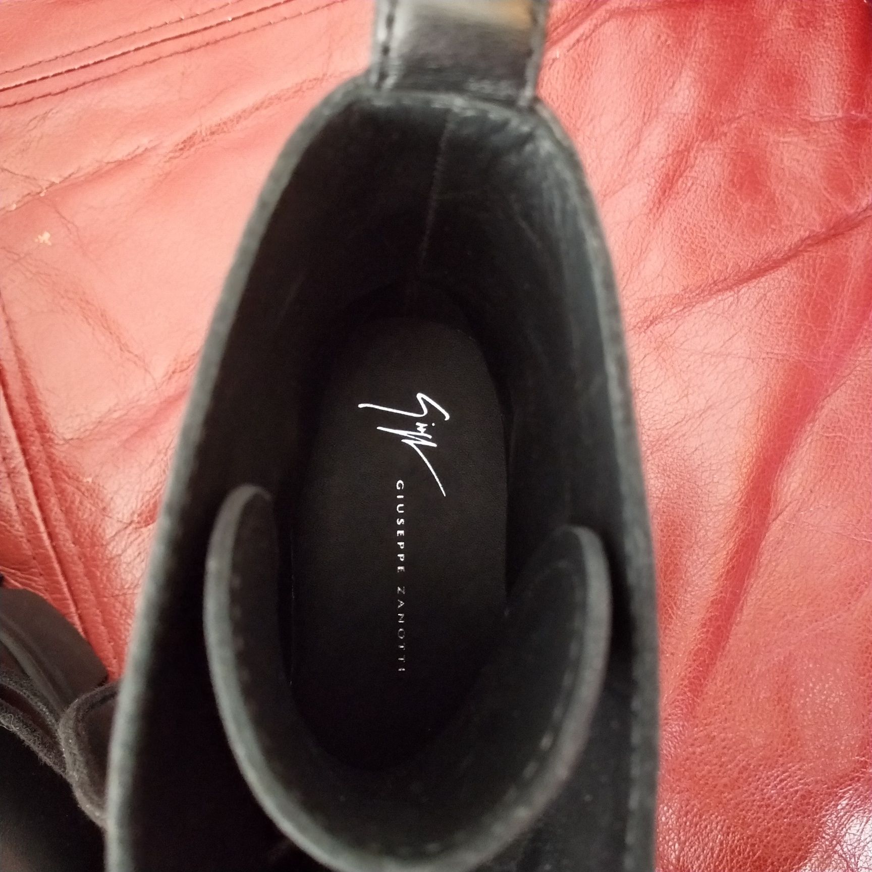 Buty nowe wiązane, skórzane, włoskie - Giuseppe Zanotti, r. 42