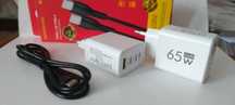 65 Вт GaN USB швидкий зарядний пристрій