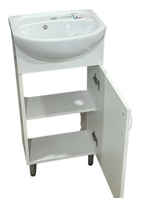 Новая напольная тумба с умывальником Solo 40см. Качество, влагостокая!