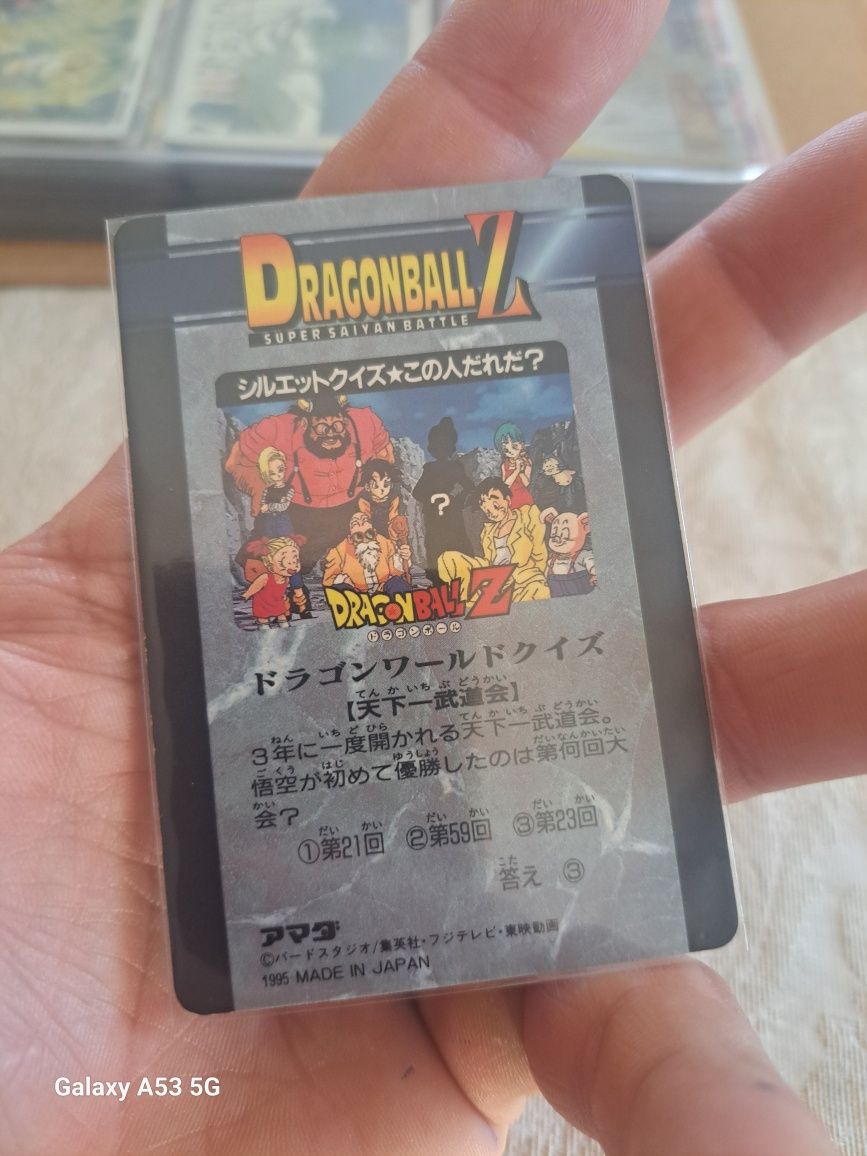 Carta dragon ball z