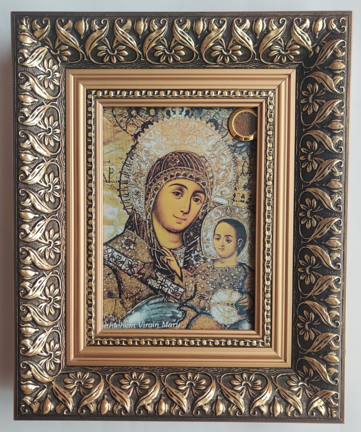 Ексклюзивна ікона Діви Марії та дитяка Ісуса з Єрусалиму
