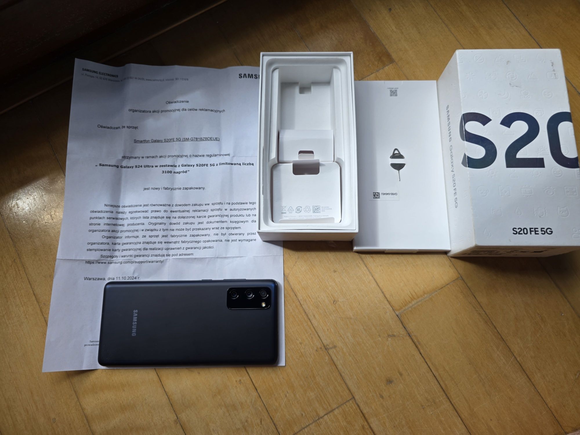 Samsung Galaxy S20 FE 5G G781B Jak nowy! Gwarancja producenta do 2026!