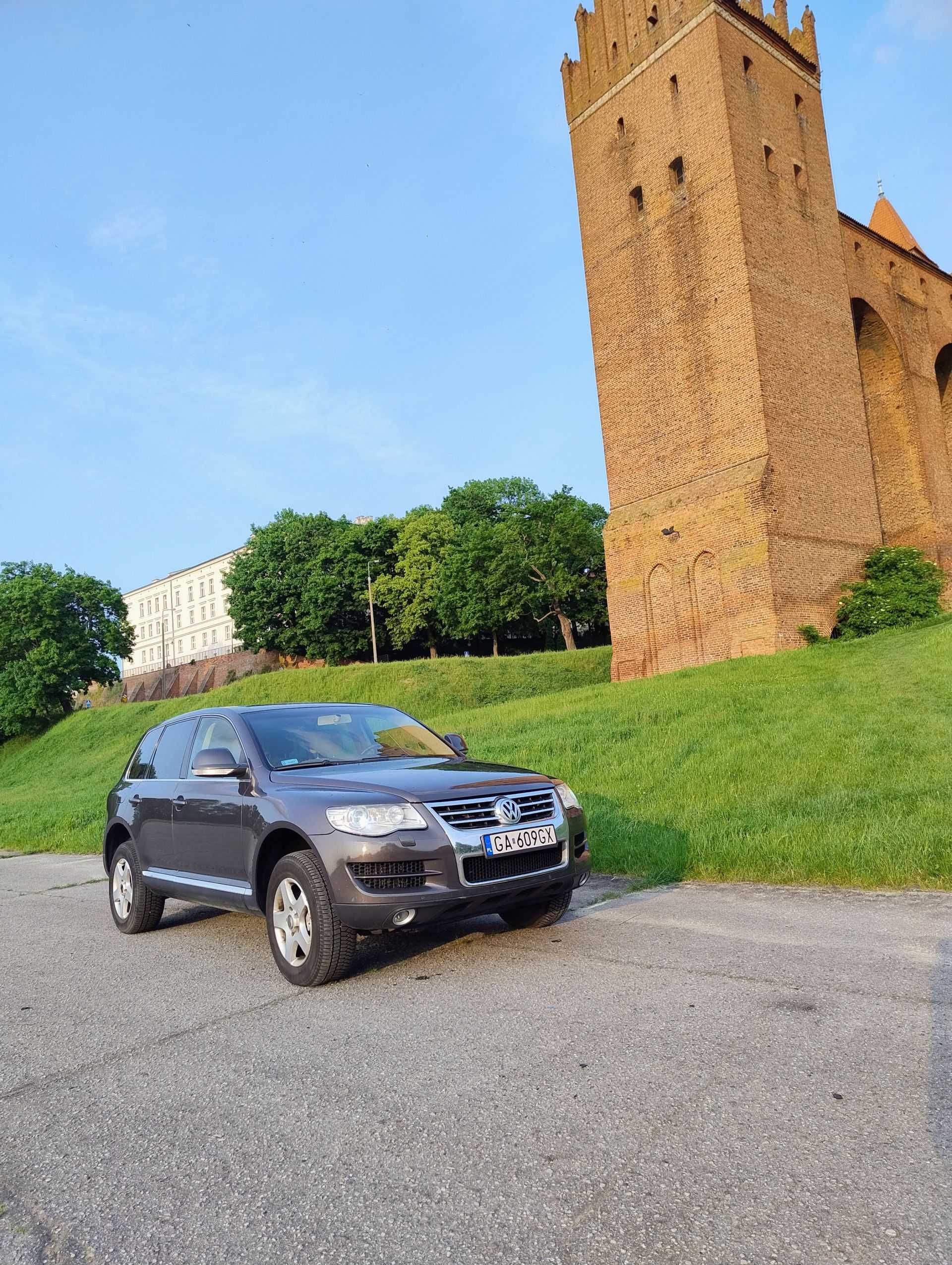 VW Touareg 2007 rok 3.0 TDI V6, bez pneumatyki
